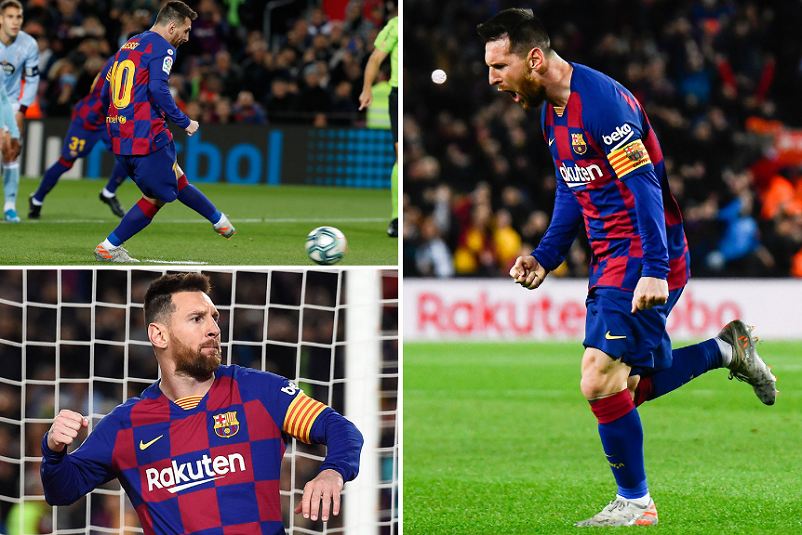 Messi đang có hiệu suất ghi bàn tốt trong 10 mùa giải gần nhất