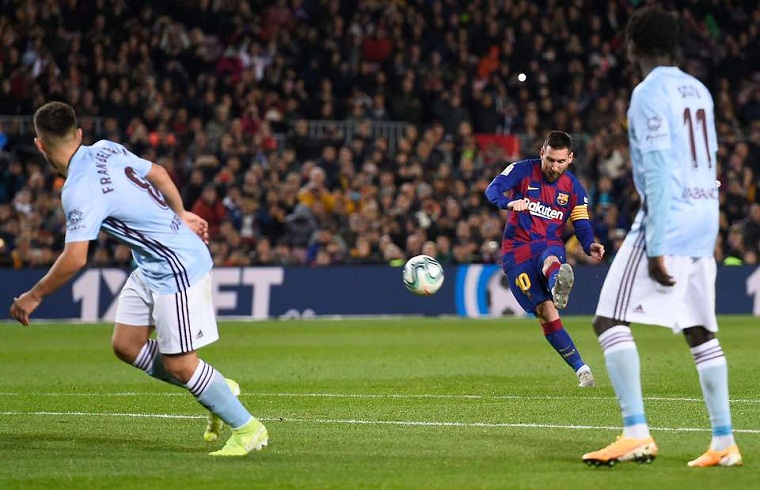 Messi ghi bàn từ đá phạt trực tiếp nhiều hơn MU ghi bàn từ phạt đền