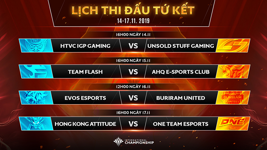 FL và IGP Gaming sẵn sàng chinh phục vòng tứ kết AIC 2019