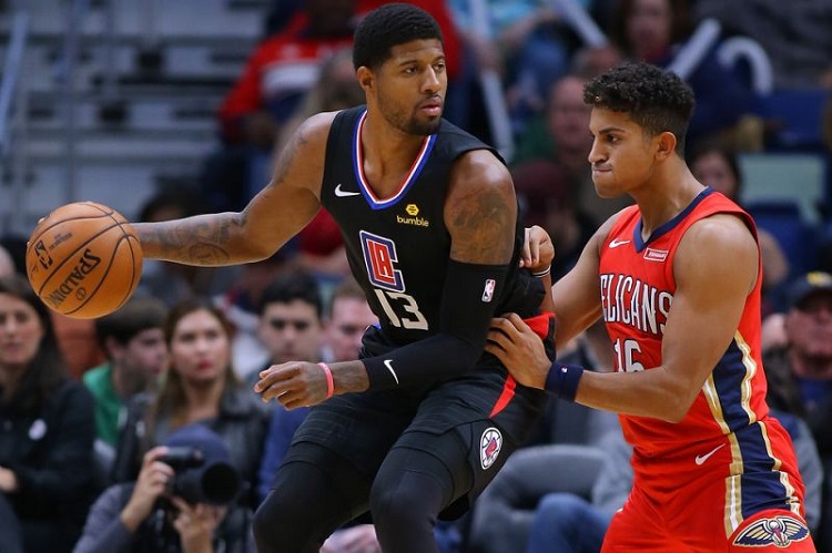 Có Paul George nhưng thiếu Kawhi Leonard, Clippers thất bại trước Pelicans