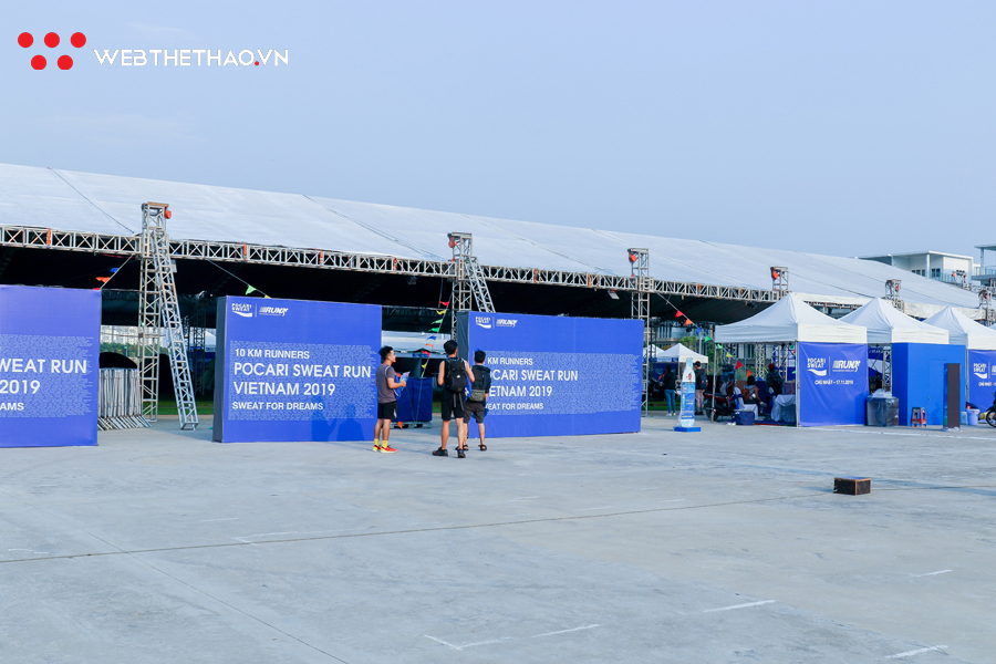 Công tác chuẩn bị - đường đua Pocari Sweat Run Việt Nam 2019 đã sẵn sàng