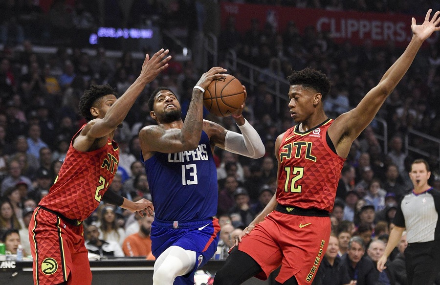 Ném 3 điểm như máy, LA Clippers hủy diệt Atlanta Hawks với 150 điểm