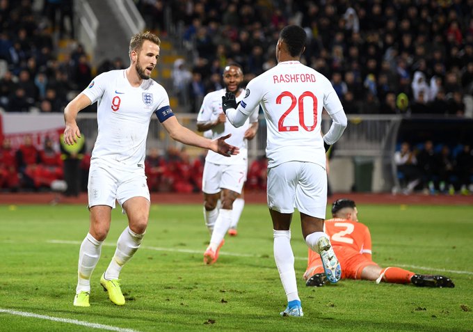 Harry Kane giúp tuyển Anh lập kỳ tích ghi bàn sau hơn nửa thế kỷ
