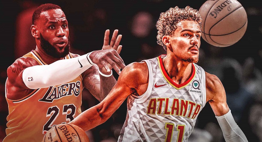 Trae Young thán phục LA Lakers sau khi nhận liên hoàn Block