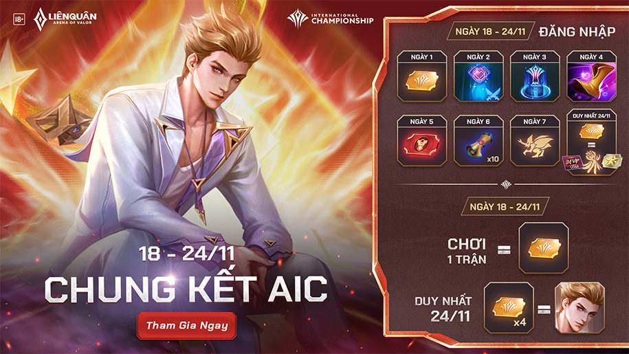 Sự kiện chung kết AIC Liên Quân 2019: Quà tặng Tulen Dạ Hội