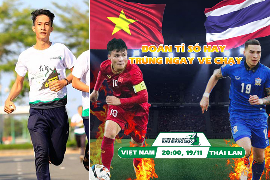 Dự đoán bóng đá Việt Nam - Thái Lan, kiếm vé chạy Mekong Delta Marathon 2020