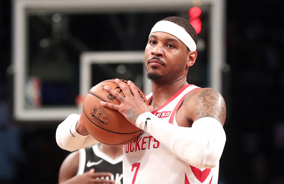 Lịch thi đấu NBA ngày 20/11: Carmelo Anthony sẽ tái xuất?