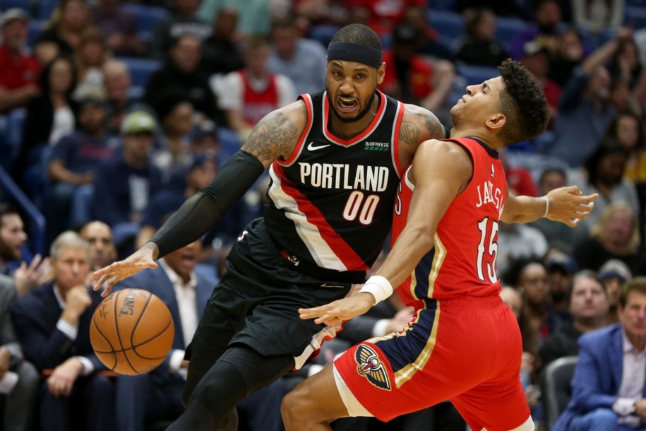 Carmelo Anthony ra mắt không thành công tại Portland Trail Blazers