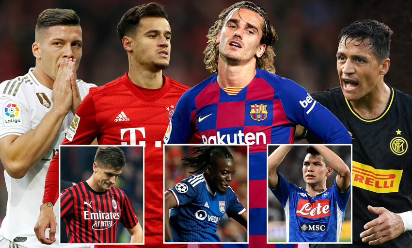 Griezmann và Coutinho trong top 5 bom tấn gây thất vọng nhất châu Âu