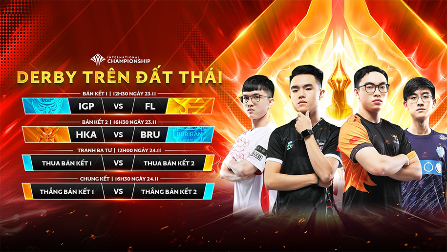 Team Flash vs IGP Gaming: Derby Việt Nam ở bán kết AIC Liên quân 2019