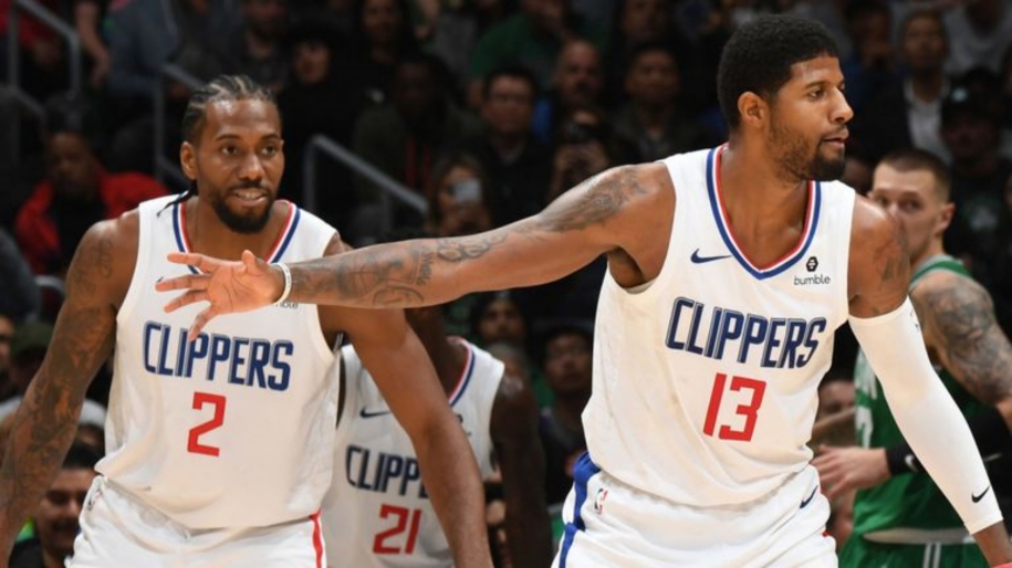 Kawhi Leonard và Paul George lần đầu kết hợp, LA Clippers thắng nghẹt thở