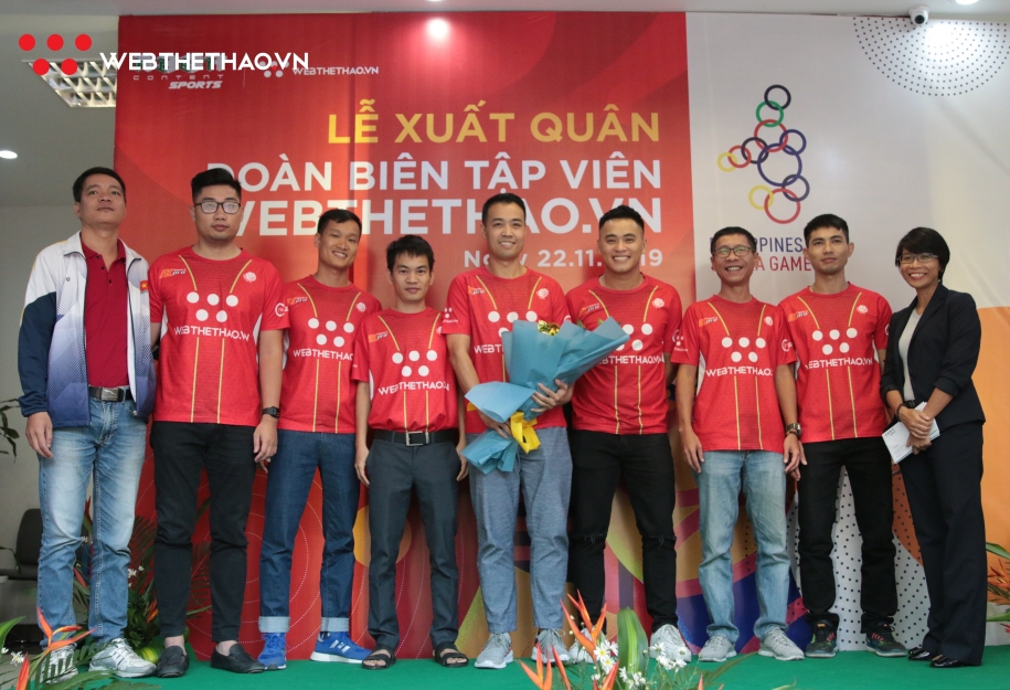 Webthethao đồng hành cùng SEA Games 30 với lực lượng hùng hậu
