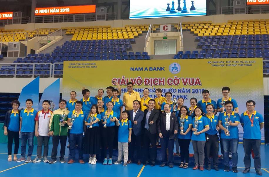 Kết thúc giải cờ vua đấu thủ mạnh toàn quốc - Cúp Nam Á Bank 2019: Nhiều kết quả bất ngờ!