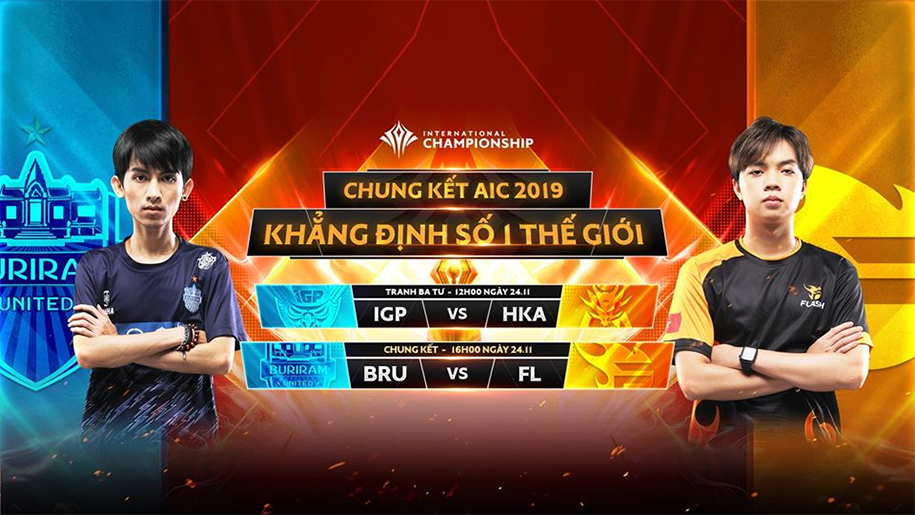 Kết quả AIC Liên quân 2019 hôm nay 24/11: FL vô địch thế giới!