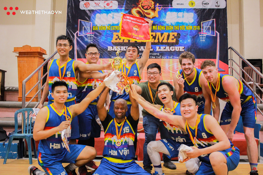 Biên Hòa Hai Vận lên ngôi, Kim Sang đạt MVP của giải Extreme Basketball League