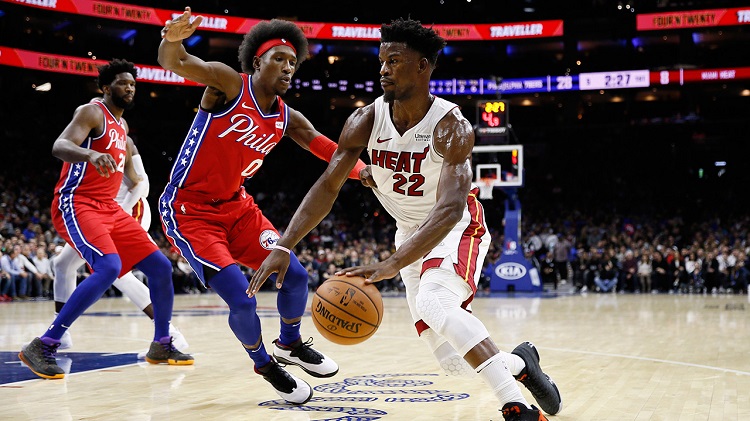Jimmy Butler gặp khó khi gặp lại đội bóng cũ, Heat thất bại trước 76ers