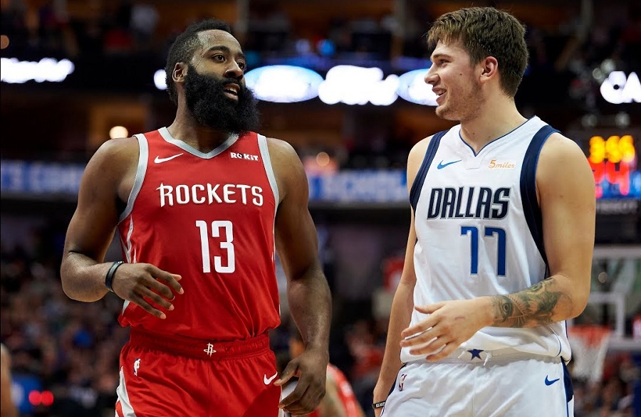 Lịch thi đấu NBA ngày 25/11: James Harden đối đầu Luka Doncic