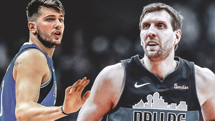 Luka Doncic san bằng kỷ lục gần một thập kỷ Dirk Nowitzki nắm giữ