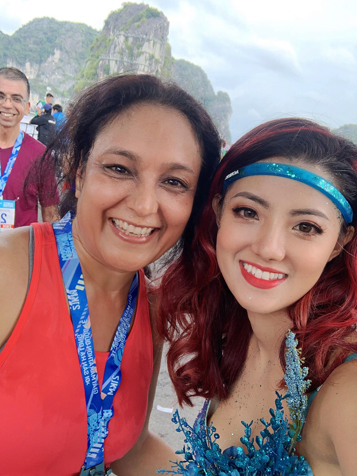 “Nàng tiên cá lên bờ” ở Halong Bay International Heritage Marathon 2019 là ai? “Nàng tiên cá lên bờ” ở Halong Bay International Heritage Marathon 2019 là ai?