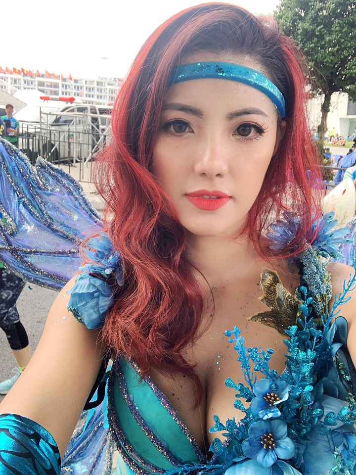 “Nàng tiên cá lên bờ” ở Halong Bay International Heritage Marathon 2019 là ai? “Nàng tiên cá lên bờ” ở Halong Bay International Heritage Marathon 2019 là ai?