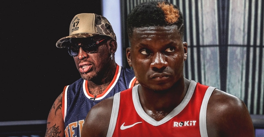 Clint Capela san bằng kỷ lục rebound của huyền thoại Dennis Rodman