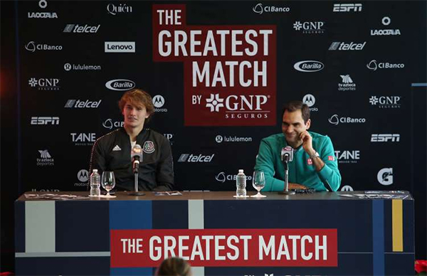 Federer vs Zverev lập kỷ lục thế giới về số người xem
