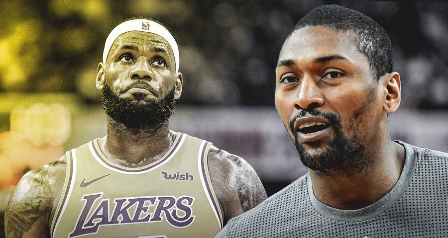 Metta World Peace làm phật lòng LeBron James với top 5 VĐV hàng đầu