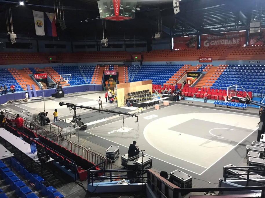 Địa điểm thi đấu Bóng rổ 3x3 SEA Games 30 hoàn thiện 95%