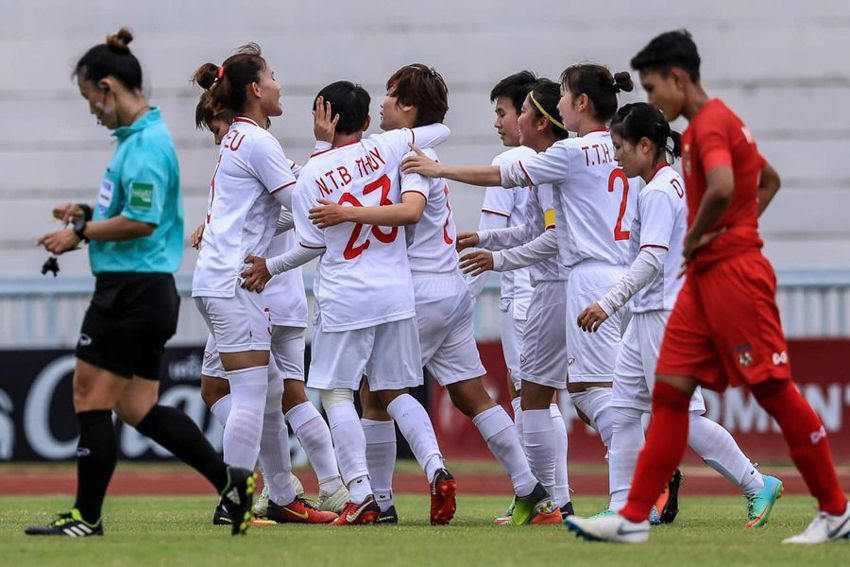 Kết quả nữ Việt Nam vs nữ Indonesia (6-0): Việt Nam giành vé sớm