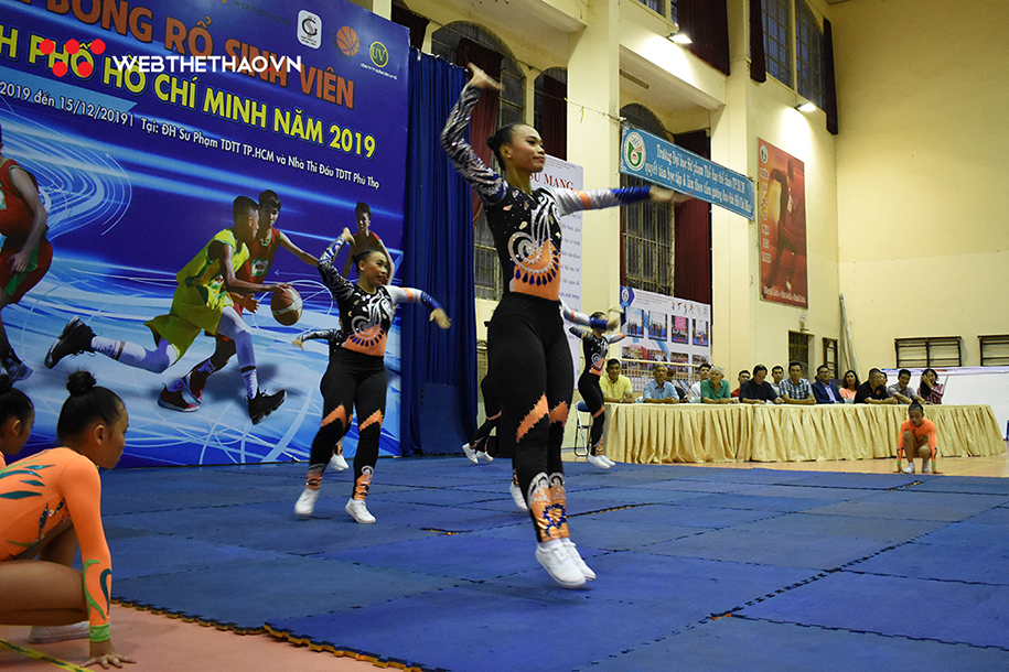 Khai mạc Giải bóng rổ sinh viên thành phố Hồ Chí Minh 2019 Khai mạc Giải bóng rổ sinh viên thành phố Hồ Chí Minh 2019
