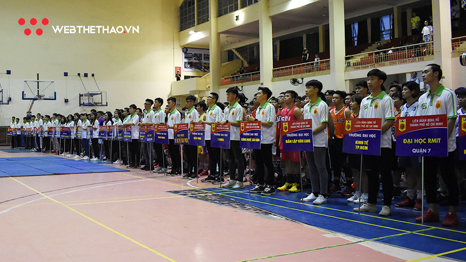 Khai mạc Giải bóng rổ sinh viên thành phố Hồ Chí Minh 2019 Khai mạc Giải bóng rổ sinh viên thành phố Hồ Chí Minh 2019