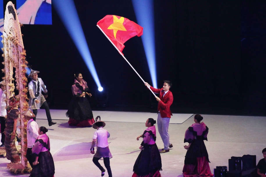 Chùm ảnh ấn tượng Lễ Khai mạc SEA Games 30