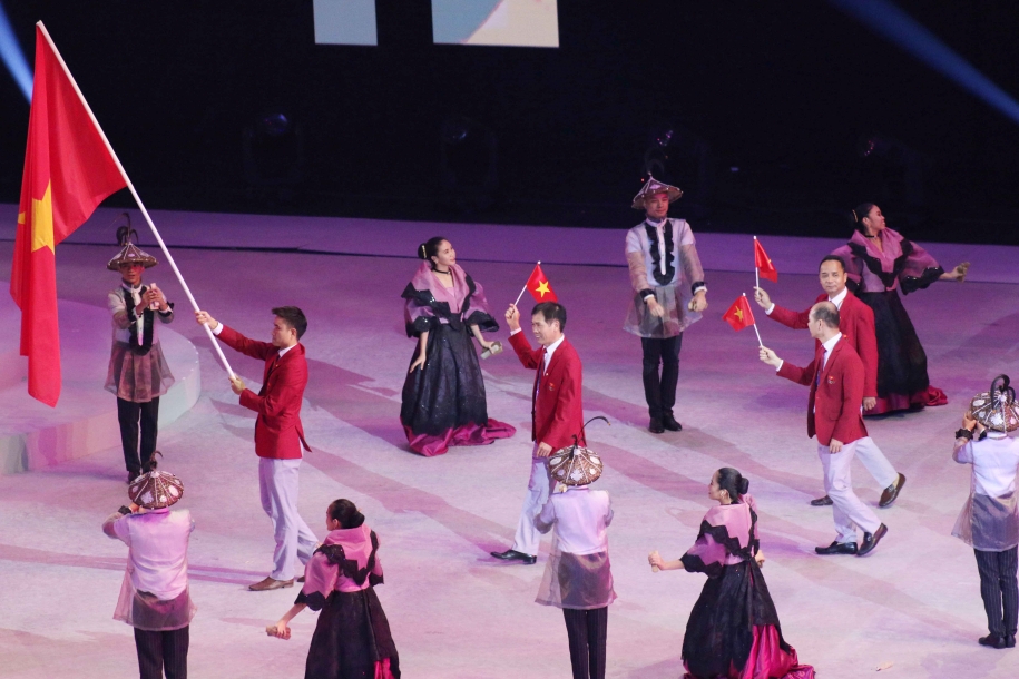 Chùm ảnh ấn tượng Lễ Khai mạc SEA Games 30
