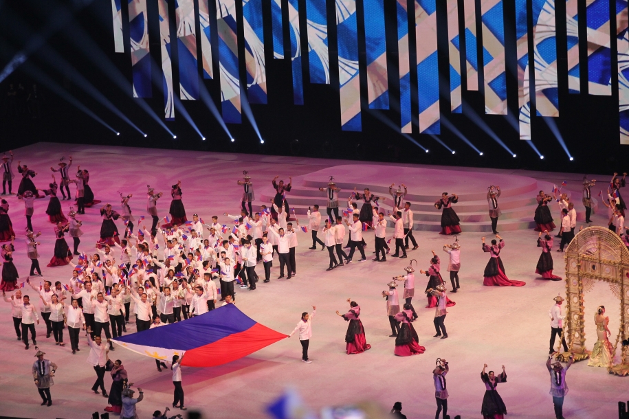 Chùm ảnh ấn tượng Lễ Khai mạc SEA Games 30