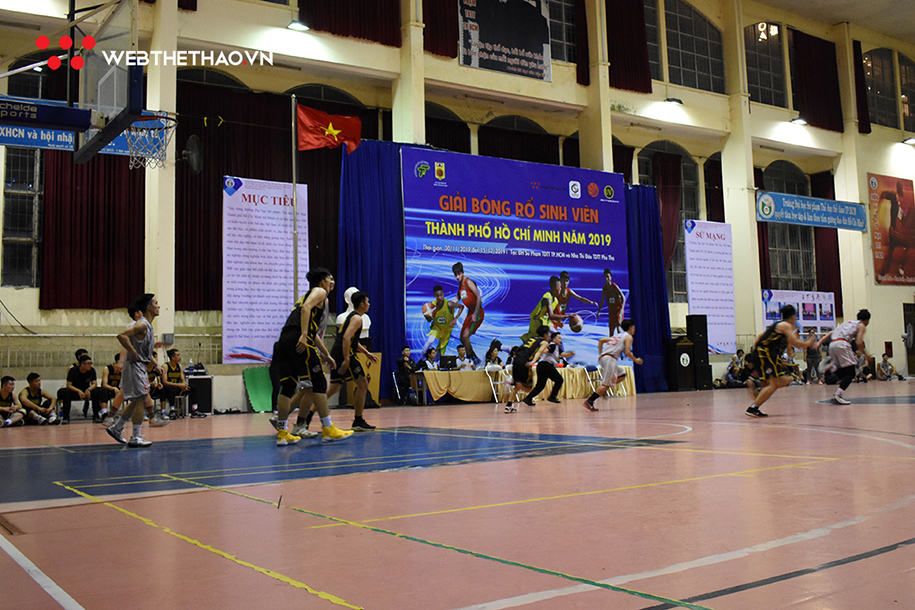 Lịch thi đấu Giải bóng rổ sinh viên thành phố Hồ Chí Minh 2019