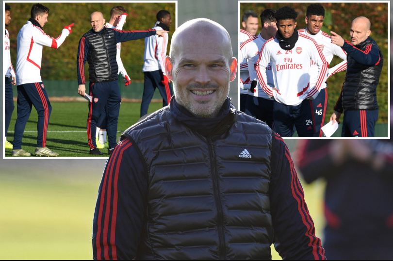 Ljungberg tạo dấu hiệu đầu tiên trong buổi tập ra mắt Arsenal