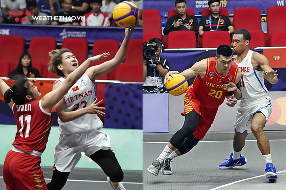 Kết quả bóng rổ 3x3 SEA Games 30 ngày 01/12: Việt Nam rộng cửa vào bán kết