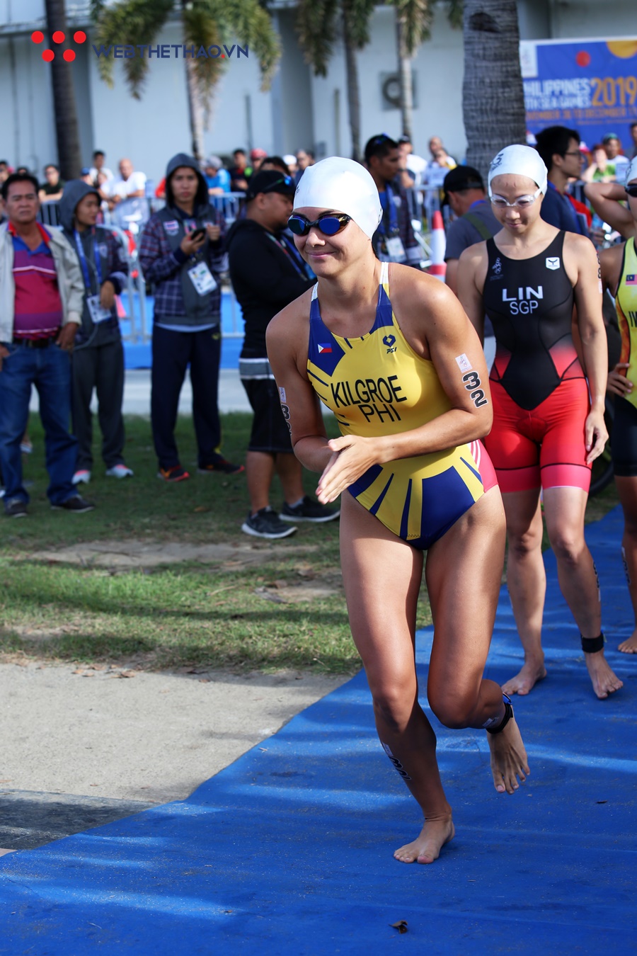 Người mẫu Philippines “xé toang” đường đua triathlon SEA Games 30 bằng vẻ đẹp nóng bỏng Người mẫu Philippines “xé toang” đường đua triathlon SEA Games 30 bằng vẻ đẹp nóng bỏng