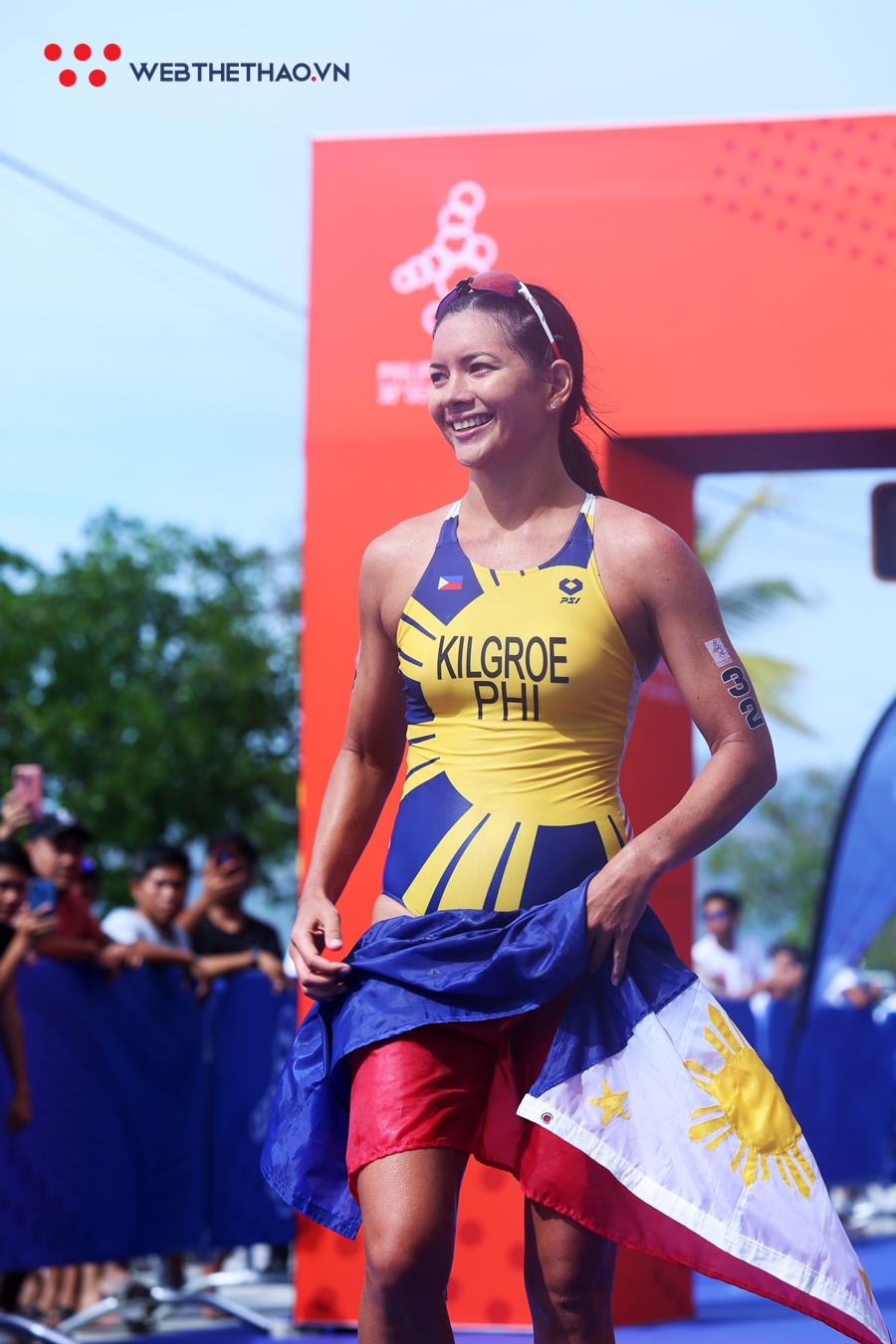 Người mẫu Philippines “xé toang” đường đua triathlon SEA Games 30 bằng vẻ đẹp nóng bỏng Người mẫu Philippines “xé toang” đường đua triathlon SEA Games 30 bằng vẻ đẹp nóng bỏng