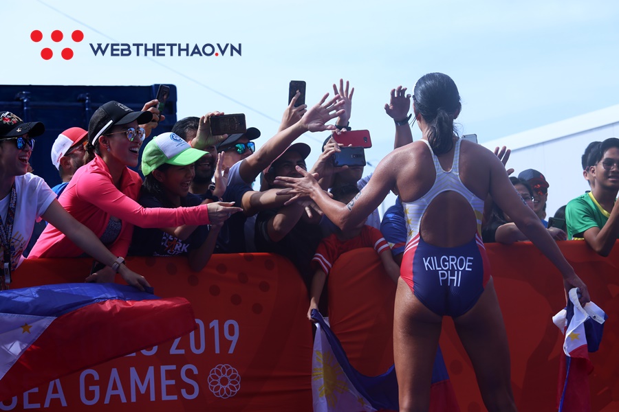 Người mẫu Philippines “xé toang” đường đua triathlon SEA Games 30 bằng vẻ đẹp nóng bỏng Người mẫu Philippines “xé toang” đường đua triathlon SEA Games 30 bằng vẻ đẹp nóng bỏng