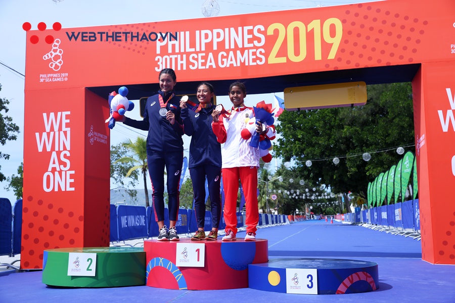 Người mẫu Philippines “xé toang” đường đua triathlon SEA Games 30 bằng vẻ đẹp nóng bỏng Người mẫu Philippines “xé toang” đường đua triathlon SEA Games 30 bằng vẻ đẹp nóng bỏng
