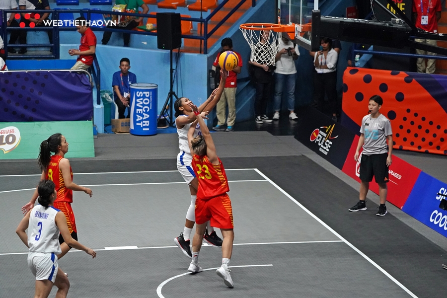 Nữ Việt Nam suýt gây địa chấn tại Bán kết bóng rổ 3x3 SEA Games 30