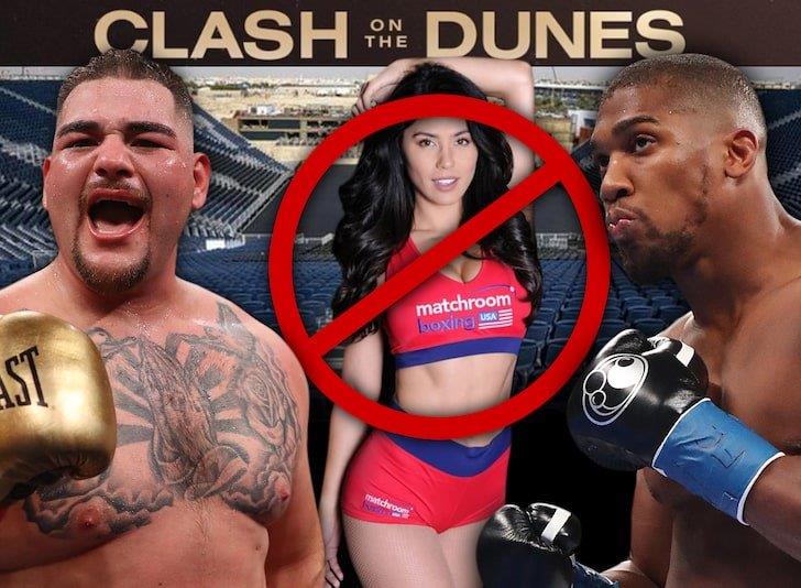 Trận tái đấu giữa Anthony Joshua và Andy Ruiz Jr sẽ không có Ring Girl