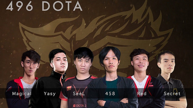 496 Dota 2 và các đối thủ tại SEA Games 30