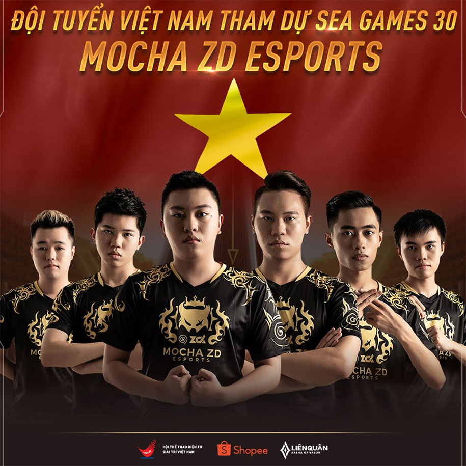 Mocha ZD Esports và các đội tuyển Liên Quân tại SEA Games 30