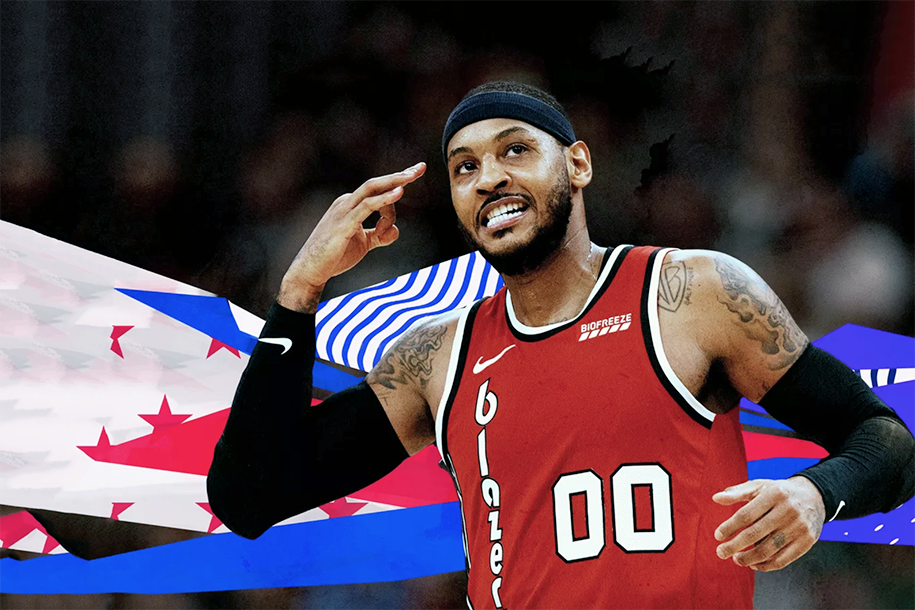 Đừng cười nữa, Carmelo Anthony đã được NBA chọn làm cầu thủ xuất sắc nhất tuần!