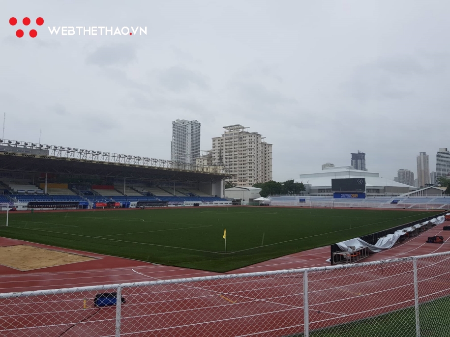 Tận mắt nhìn bão Kammuri khiến Bóng đá, Quần vợt SEA Games 30 bị đảo lộn