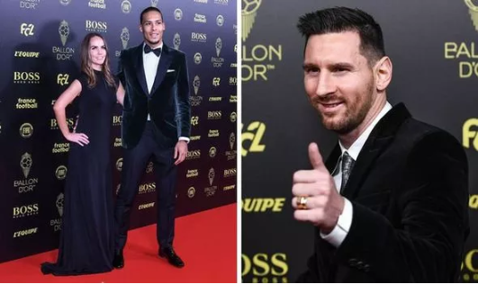 Van Dijk phản ứng thú vị sau khi thua Messi ở giải Quả bóng vàng