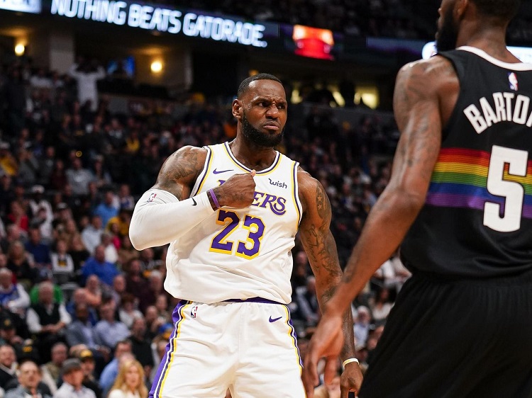 50 điểm từ LeBron James & Anthony Davis: quá đủ để kết liễu Denver Nuggets