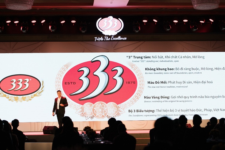 Bia 333 - Thương hiệu bia huyền thoại trở lại với diện mạo mới